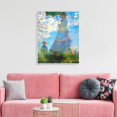 Toile Monet Femme Parasol Impressionnisme (Insitu(Salon))