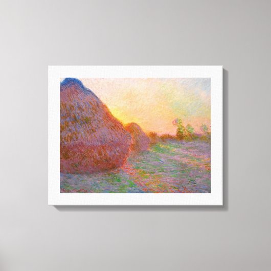Toile Monet Haystack (Recto)