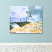 Toile Monet - La Jetée du Havre, (Insitu (Plancher de Bois))