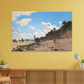 Toile Monet - La plage de Honfleur (Insitu(Salon))