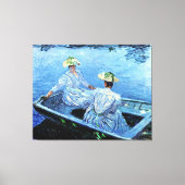 Toile Monet - Le Bateau Blue Row (Recto)