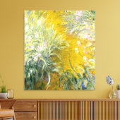 Toile Monet,Le Chemin à travers les Iris (Insitu(Salon))