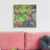 Toile Monet "Le jardin d'Iris à Giverny" (Insitu(Salon))
