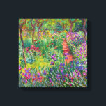 Toile Monet "Le jardin d'Iris à Giverny"<br><div class="desc">Monet fut un fondateur de la peinture impressionniste française, dont "Le jardin d'Iris à Giverny" (peint entre 1899 et 1900) est un bel exemple. C’est une célébration de la couleur, de la lumière et du mouvement. Lorsque Monet a acheté le domaine de Giverny, il a redessiné le jardin fleuri déjà...</div>