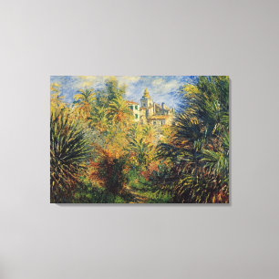 Toile Monet - Le jardin Moreno à Bordighera