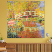 Toile Monet - Le pont japonais, 1896, (Insitu(Salon))