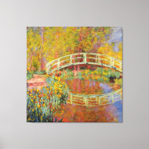 Toile Monet - Le pont japonais, 1896,