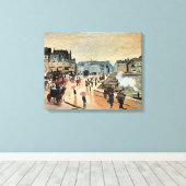 Toile Monet - Le Pont Neuf, Peinture impressionniste (Insitu (Plancher de Bois))