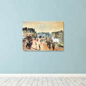 Toile Monet - Le Pont Neuf, Peinture impressionniste (Insitu (Plancher de Bois))