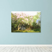 Toile Monet - Lilas au Soleil (Insitu (Plancher de Bois))