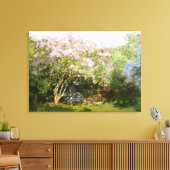 Toile Monet - Lilas au Soleil (Insitu(Salon))