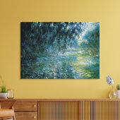 Toile Monet - Matin sur la Seine dans la pluie (Insitu(Salon))