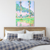 Toile Monet - Peupliers, Effet Rose (Insitu(Chambre))