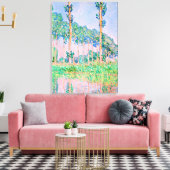 Toile Monet - Peupliers, Effet Rose (Insitu(Salon))
