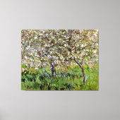 Toile Monet - Pommiers en fleurs (Recto)