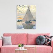 Toile Monet Sailboat Français Impressionnisme Art classi (Insitu(Salon))