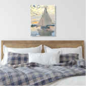 Toile Monet Sailboat Français Impressionnisme Art classi (Insitu(Chambre))