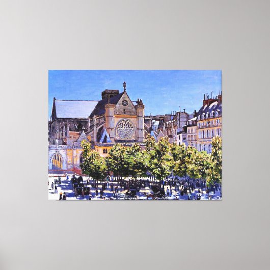 Toile Monet - Saint Germain l'Auxerrois (Recto)