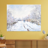 Toile Monet Scène de neige à Argenteuil (Insitu(Salon))