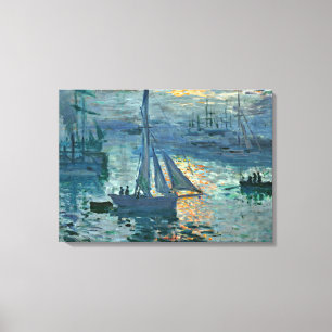 Toile Monet - Sunrise (Marine), peinture d'art