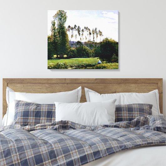 Toile Monet - Vue sur Rouelles Le Havre (Insitu(Chambre))