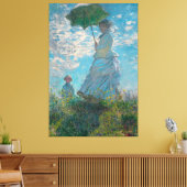 Toile Monet Woman avec Parasol Fine Art (Insitu(Salon))