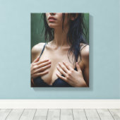 Toile Monica in the Rain (Insitu (Plancher de Bois))