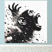 Toile Monkey Blast (Insitu (Plancher de Bois))