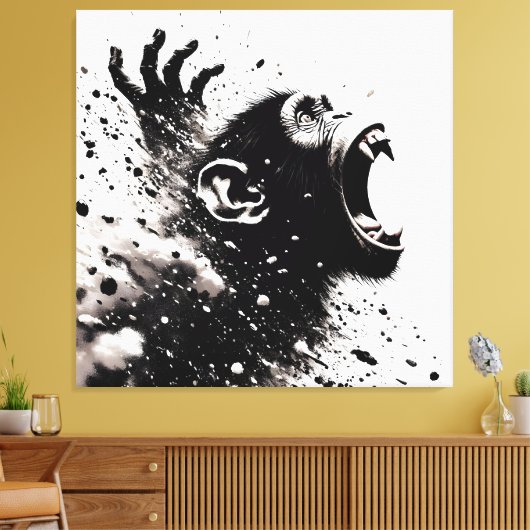 Toile Monkey Blast (Insitu(Salon))