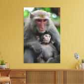 Toile Monkey Breast Nourrir Son Bébé (Insitu(Salon))