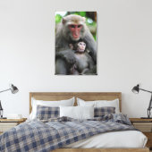 Toile Monkey Breast Nourrir Son Bébé (Insitu(Chambre))
