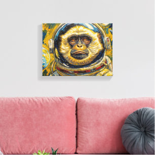 Toile Monkey Gone to Heaven-10