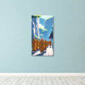 Toile Monks for Peace (Insitu (Plancher de Bois))