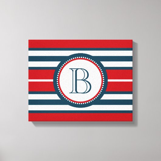 Toile Monogram design (Recto)