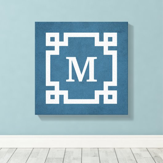 Toile Monogram design (Insitu (Plancher de Bois))