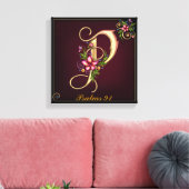 Toile Monogram P Premium Wrapped (Gloss) (Insitu(Salon))