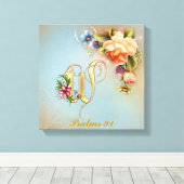 Toile Monogram W Premium Wrapped (Gloss) (Insitu (Plancher de Bois))