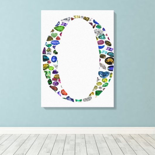 Toile Monogramme 'O' (Insitu (Plancher de Bois))