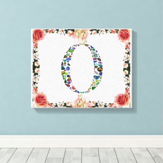 Toile Monogramme 'O' (Insitu (Plancher de Bois))