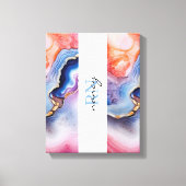 Toile Monogramme personnalisé (Recto)