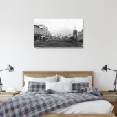 Toile Monroe, WA - Centre-ville Street Scene (Insitu(Chambre))
