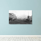 Toile Monroe, WA - Centre-ville Street Scene (Insitu (Plancher de Bois))