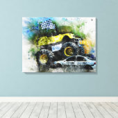 Toile Monstertruck (Insitu (Plancher de Bois))