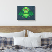 Toile Monstres de Cute Green (Insitu(Chambre))