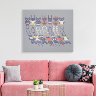 Toile Monstres d'Halloween éffrayant Stick Horreur