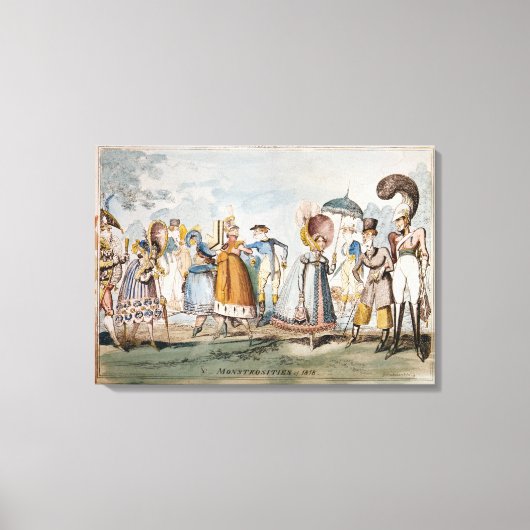 Toile Monstrosités de 1818 (Recto)