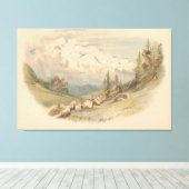 Toile Mont Blanc (Insitu (Plancher de Bois))