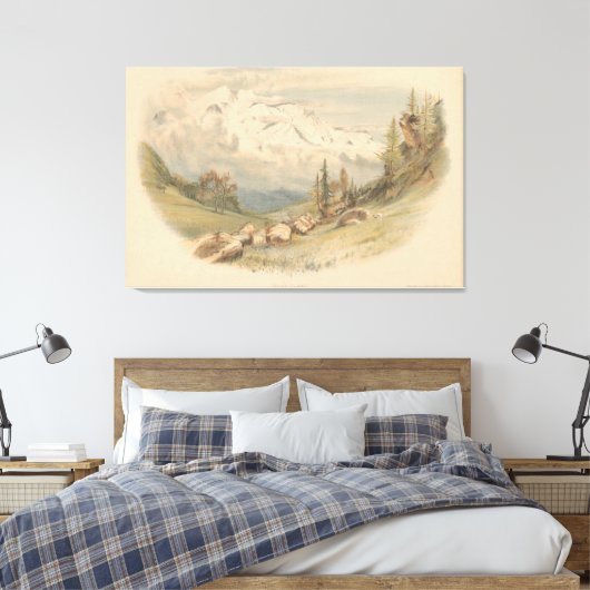 Toile Mont Blanc (Insitu(Chambre))