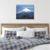Toile Mont McLoughlin - Psaumes 90:2 (Insitu(Chambre))