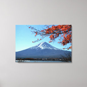 Toile Mont. Mont Fuji Fujisan Japon Voyage Paysage